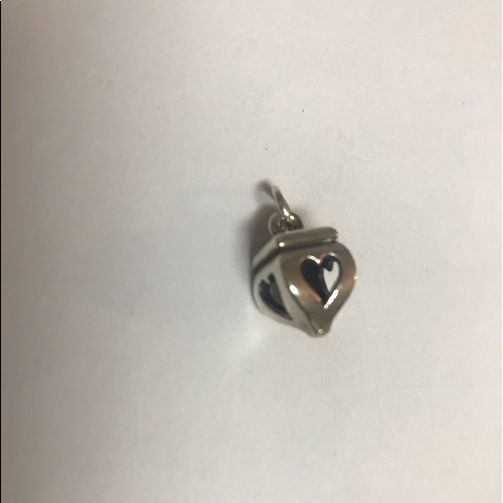 Retired James Avery Heart Finial Charm